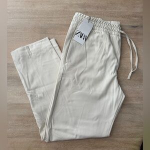 ZARA Men's Off-White Pants